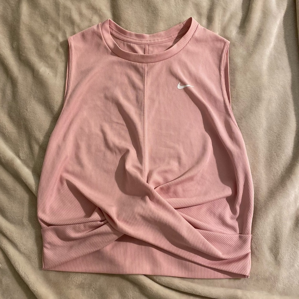 Pink Nike Crop Top